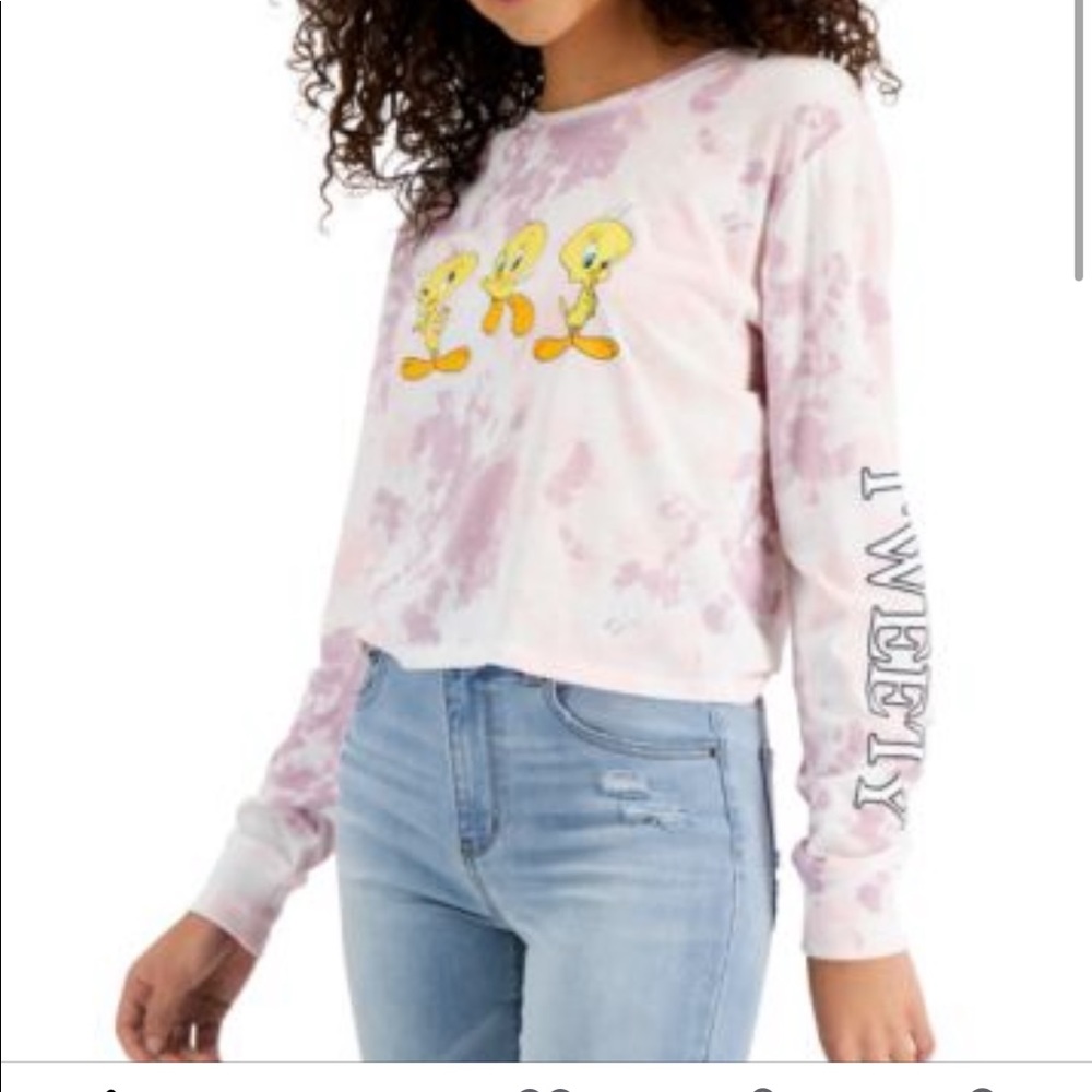 Tweety Tie Dyed Tshirt